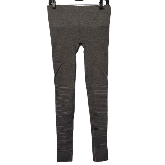 Blanqi Compressed Postpartum Gray Leggings Sports Support Size Small GUC #0381-D - Picture 1 of 4